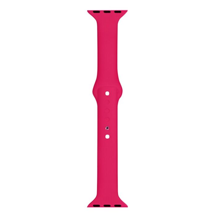 MALLA RELOJ MODS-752 SILICONA LISA 38 - ST - MAGENTA
