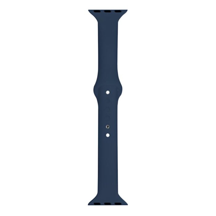 MALLA RELOJ MODS-752 SILICONA LISA 38 - ST - AZUL
