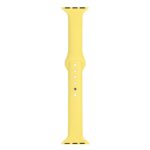 MALLA RELOJ MODS-752 SILICONA LISA 38 - ST - AMARILLO