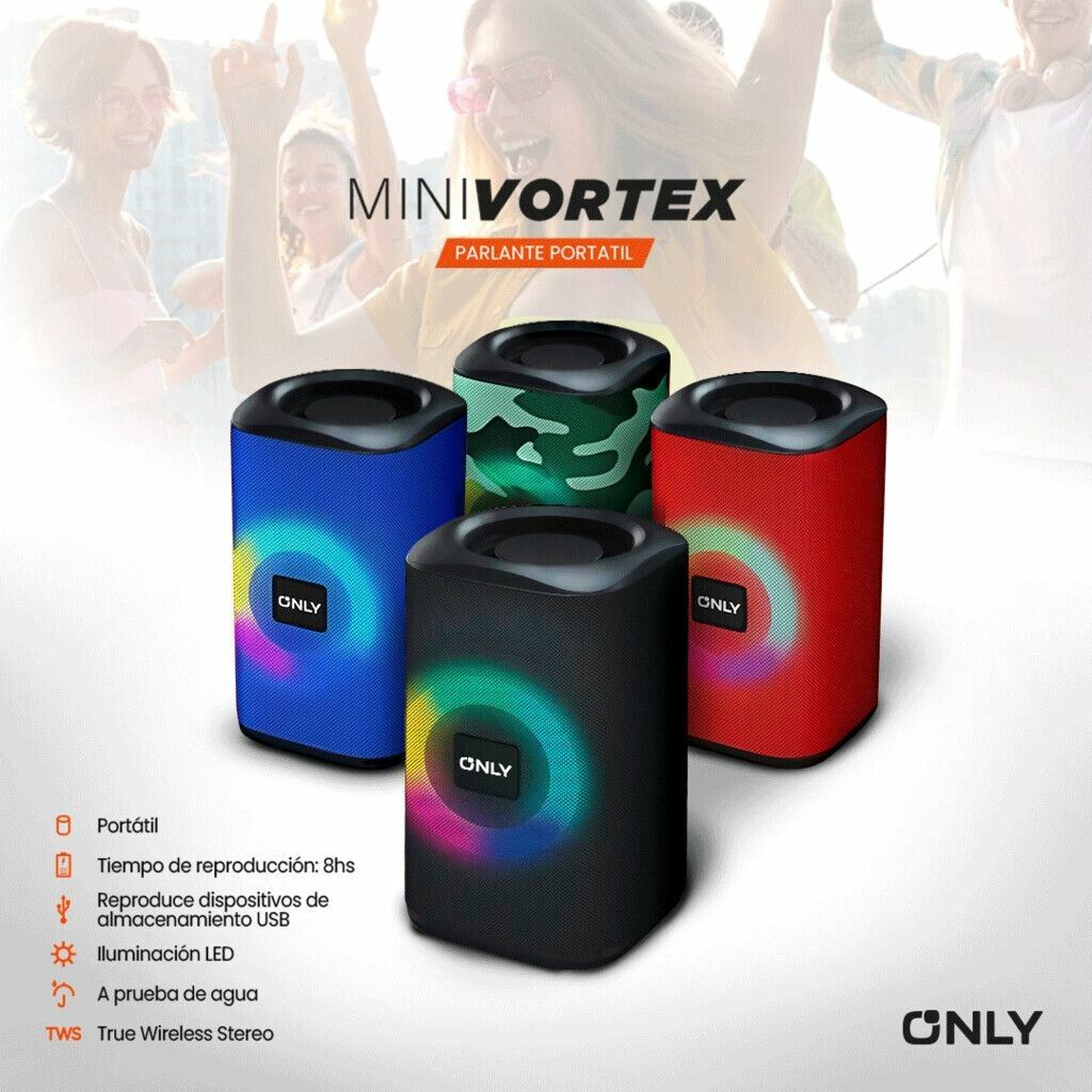 PARLANTE SMALL MODO-011 VORTEX MINI - AZUL PARLANTE SMALL MODO-011 VORTEX MINI - AZUL - Imagen 4