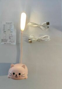 LAMPARA DE ESCRITORIO MODS-002 GATITO - ST - ROSA - Imagen 2