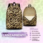 MOCHILA LEOPARDO MODS-1100 - ST - MARRON - Imagen 4