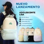 MOCHILA ADOLESCENTE LISA MODS-1101 - ST - AMARILLO - Imagen 4