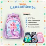 MOCHILA INFANTIL SIRENA MODS-1116 - ST - LILA - Imagen 3