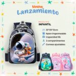 MOCHILA INFANTIL ASTRONAUTA MODS-1116 - ST - AZUL - Imagen 3