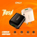 ADAPTADOR-CARGADOR 220V MODO-018 4.8A - RUSH - 1USB - ONLY - BLANCO - Imagen 3