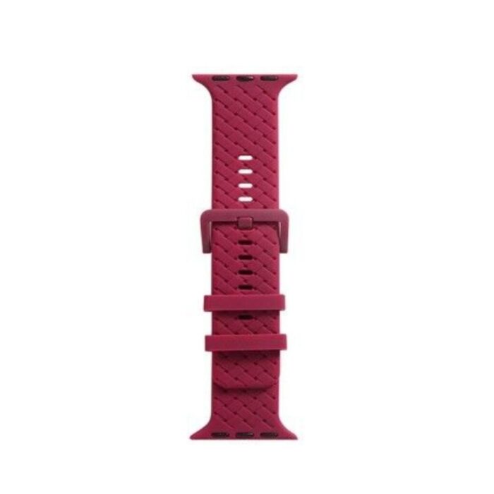 MALLA RELOJ MODS-767 SILICONA TRENZADA 42 - ST - MAGENTA