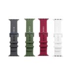 MALLA RELOJ MODS-766 SILICONA TRENZADA 38 - ST - BLANCO - Imagen 2