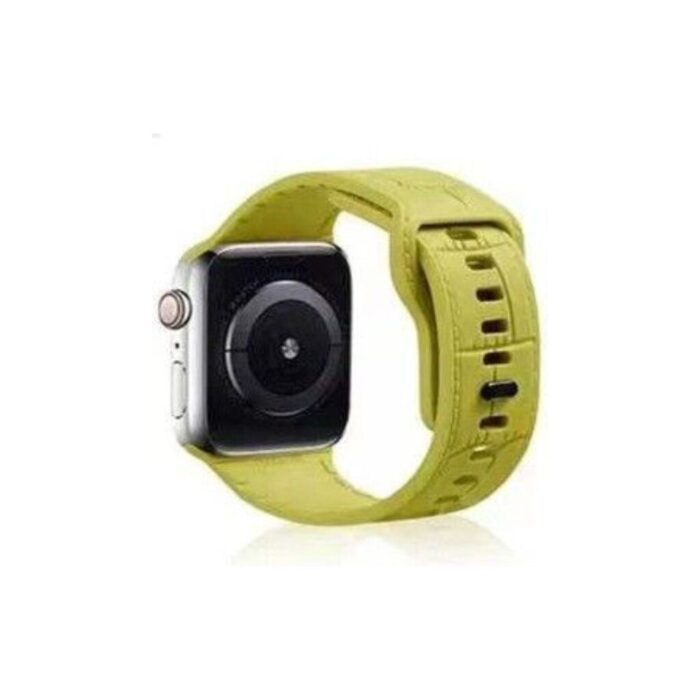MALLA RELOJ MODS-763 SILICONA ELEGANTE 42 - ST - VERDE