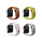 MALLA RELOJ MODS-763 SILICONA ELEGANTE 42 - ST - MARRON - Imagen 2