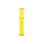 MALLA RELOJ MODS-753 SILICONA LISA 42 - ST - AMARILLO