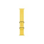 MALLA RELOJ MODS-755 SILICONA CORRUGADA 42 - ST - AMARILLO