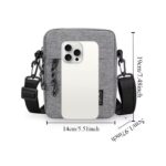 BOLSO MORRAL BANDOLERA MODS-770 - ST - NEGRO - Imagen 4