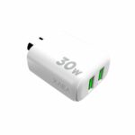 ADAPTADOR-CARGADOR 220V MODX-A015 - INTENSIFY - 2USB - XAEA - BLANCO - Imagen 2