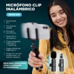 MICROFONO CLIP INALAMBRICO DOBLE ADAP TC + IP - MODS-891 - STOCK - Imagen 4
