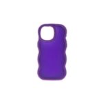 TPU MOD604 ONDULADO TRANSPARENTE - SAM S25 - XAEA - VIOLETA - Imagen 2