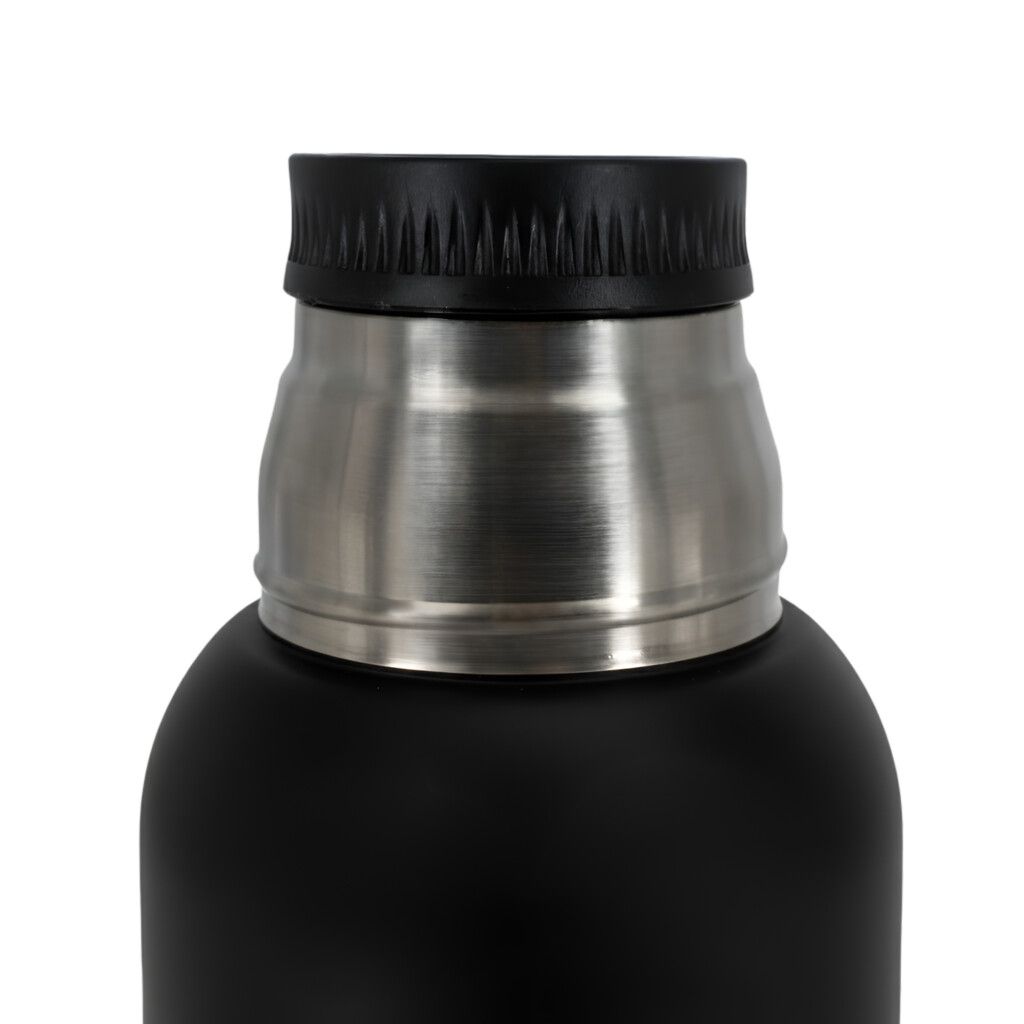 TERMO CLASICO 1 LITRO NEGRO TERMO CLASICO 1 LITRO NEGRO - Imagen 3